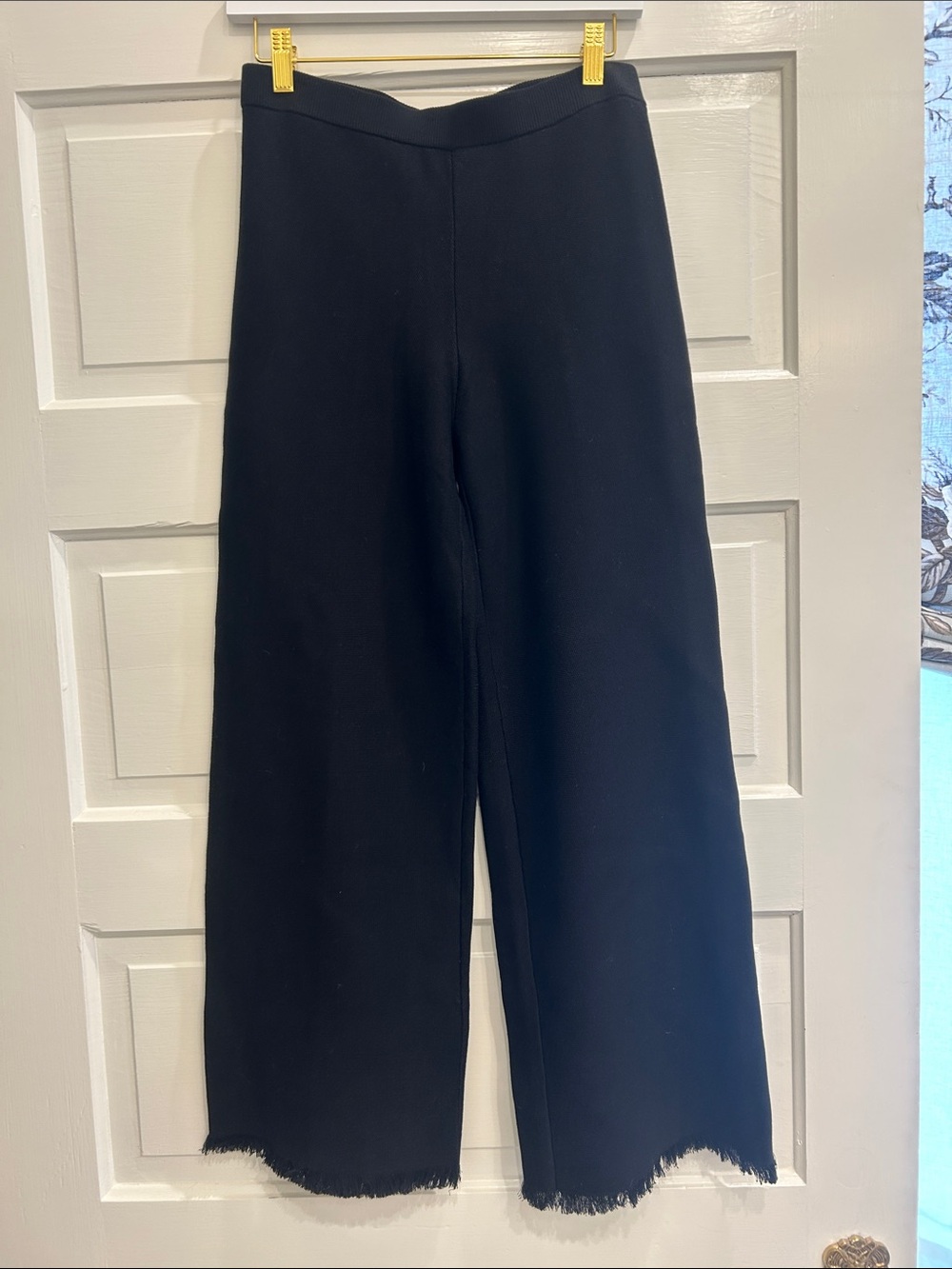 Wide Leg Black Women's Pants - Classic High Waist